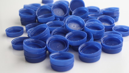 bottle top plastic blue object © hmsy123