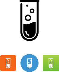 Test Tube Icon - Illustration