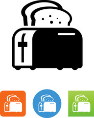 Toaster Icon - Illustration
