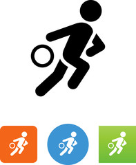 Basketball Player Icon - Illustration