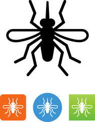 Vector Mosquito Icon - Illustration