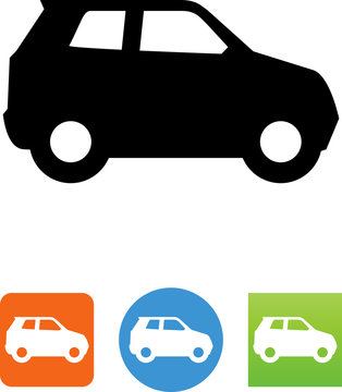 Vector SUV Side View Icon - Illustration