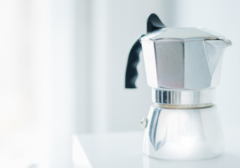 Authentic Italian aluminium pot espresso maker