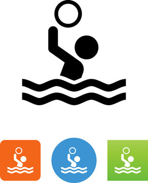 Water Polo Icon - Illustration