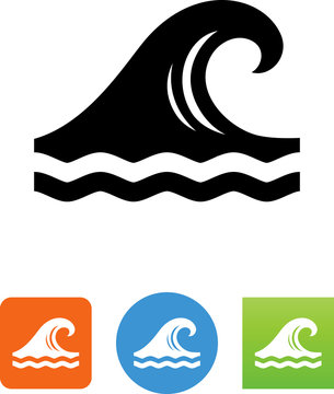Wave Icon - Illustration