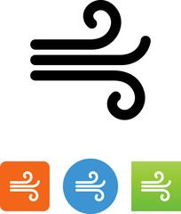 Wind Icon - Illustration