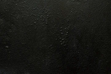 Metal texture painted black