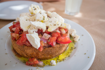 Greek Bruschetta