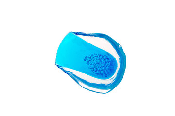orthopedic insoles on white background