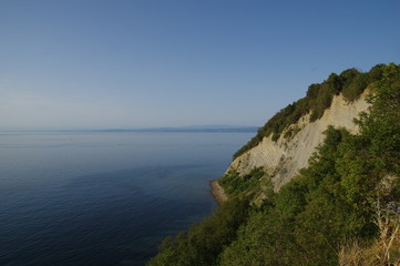 Fototapeta na wymiar Slovenische Steilküste