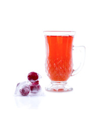 Frozen cherry juice