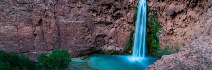 Obraz na płótnie Canvas Havasupai Waterfalls in Arizona