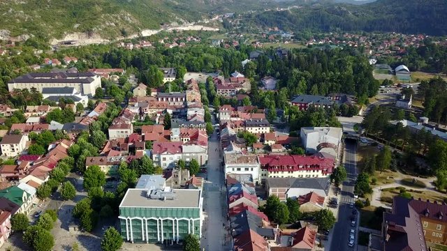 Town in the mountains, Cetinje 