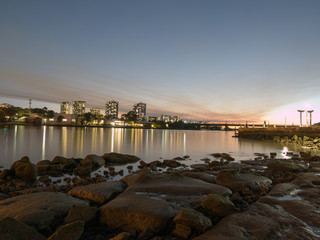 Twilight by the River