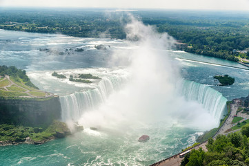 Niagara Falls Horse shoe view from the Canadas side