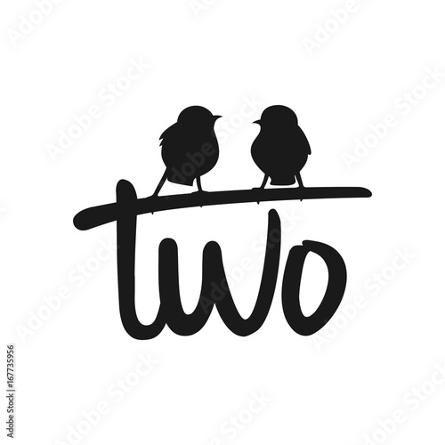 "two birds logo vector." Stock image and royalty-free vector files on