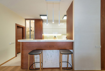 Modern kitchen interior
