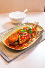 deep fried fish