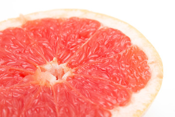 grapefruit isolated on white background