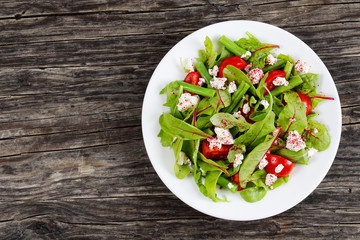 delicious healthy low calories vegetarian salad