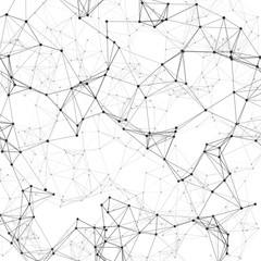 Obraz premium Science vector texture. 3d dna minimalistic structure vector chemistry background
