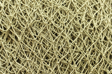Fishing net with rope