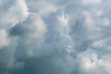 Fototapeta na wymiar Overcast weather with dark clouds before rain..