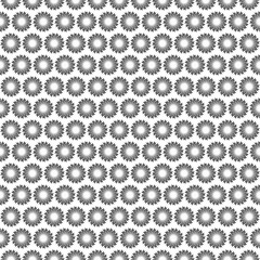 Seamless black and white pattern background abstract