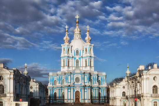Smolny Cathedral , St.-Petersburg, Russia