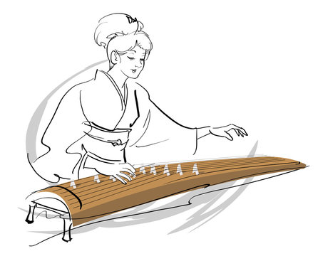 琴奏者