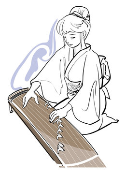 琴奏者