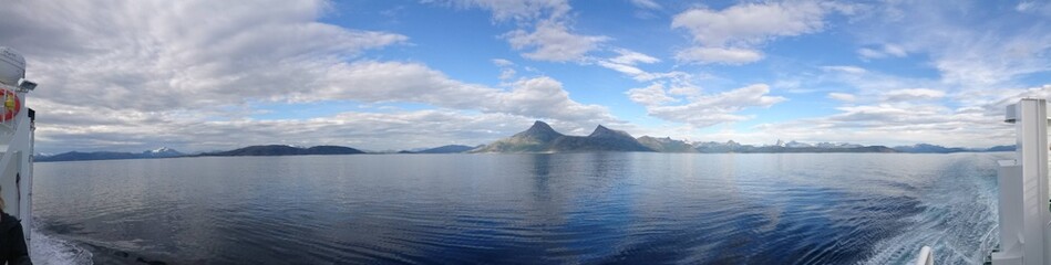 Lofoten from the boat
