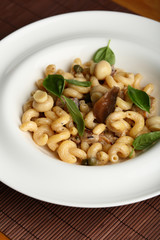 Italian pasta with meat