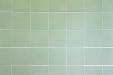 ライトグリーンのタイル