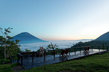 ルスツの雲海テラス