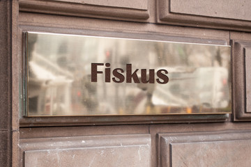 Schild 205 - Fiskus