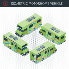 modern motorhome car