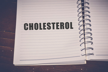 health concept background, cholesterol