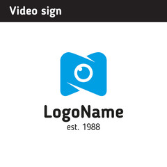 Logo template for online service