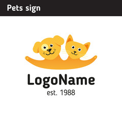 Illustration on the subject of pets