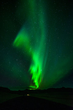 Atemberaubende Nordlichter in Island