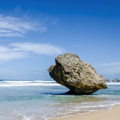 Single rock on the beach
Coral rock on the beach of Bathsheba, Barbados, Caribbean Islands
