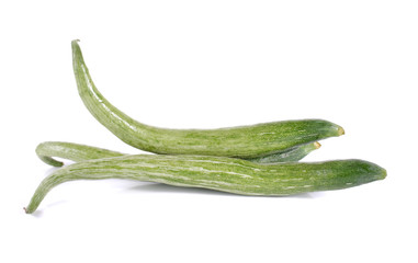 Zucchini isolated on white background