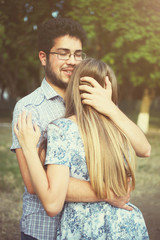 Fototapeta premium Сouple in love.