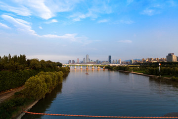 A city on the river
