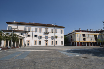 Gorgonzola (Milan): town square