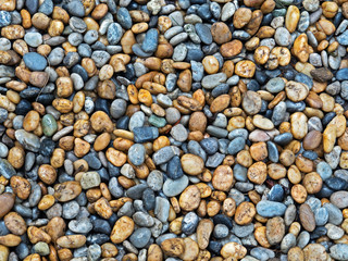 Pile of Colorful Stones on The Ground