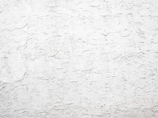 Fototapeta premium Bright White Stucco Wall Texture
