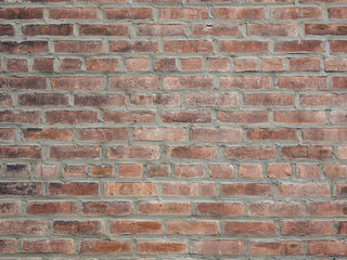 Obraz premium Brick Wall Background Texture; thick mortar