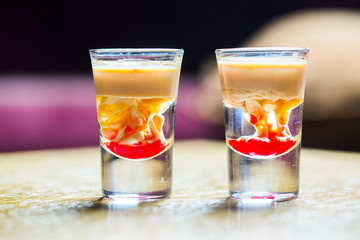 Monkey brain cocktail.